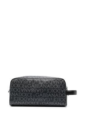 logo-print wash bag Dolce & Gabbana | BT0989AJ7058B969